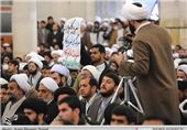 مراسم گرامیداشت 14 و 15 خرداد در مسجد اعظم قم برگزار شد