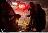 8 خودروی گرفتار در برف در ایلام نجات یافتند