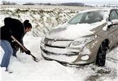 بارش برف در استان‌های شمالی و وارونگی هوا در پایتخت/تک‌رقمی‌ شدن دمای هوای تهران خطرناک است
