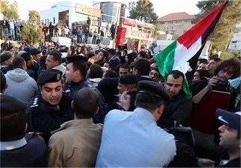 زخمی شدن 8 فلسطینی در یورش نظامیان صهیونیستی به تظاهرکنندگان در رام الله