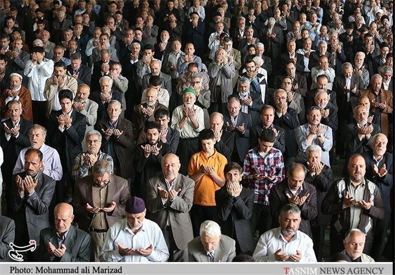 راهپیمایی نمازگزاران مشهدی در اعتراض به قطعنامه اتحادیه اروپا