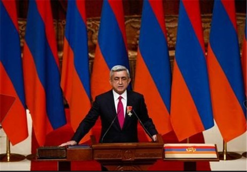 ادای سوگند رئیس جمهور ارمنستان