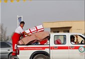 ارسال بیش از 1000 تخته چادر و پتو به منطقه زلزله زده بستک