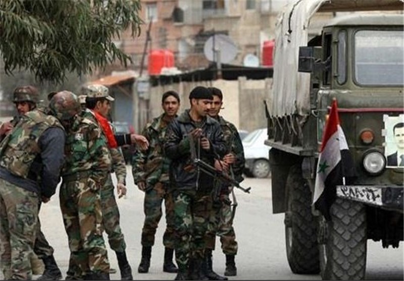 تسلط ارتش سوریه به یک منطقه کلیدی در حومه دمشق
