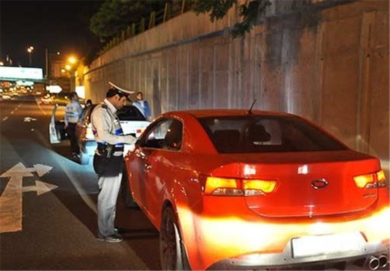 خودرویی با بیش از 50 میلیون ریال تخلف در استان مرکزی توقیف شد