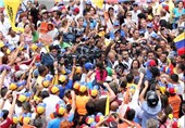 تظاهرات ضددولتی در پایتخت ونزوئلا