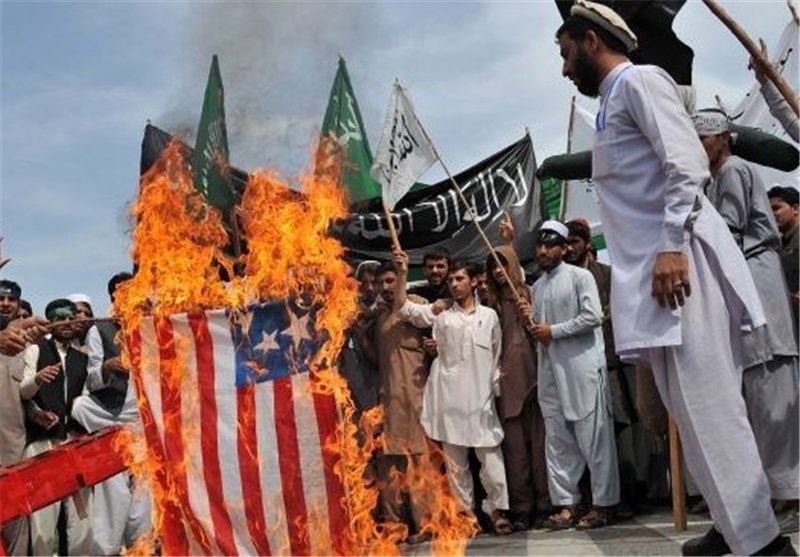 Afghans Rally against Potential Pact with US