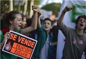 اعتصاب دانش‌آموزان و معلمان اسپانیایی