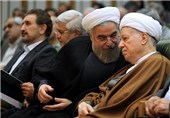 حسن روحانی با هاشمی رفسنجانی دیدار کرد/ روحانی تا آخر در صحنه می‌ماند