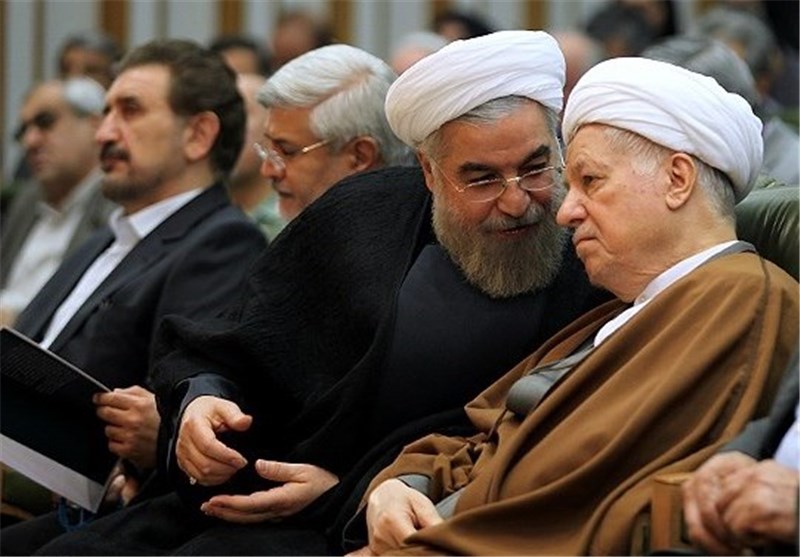 حسن روحانی با هاشمی رفسنجانی دیدار کرد/ روحانی تا آخر در صحنه می‌ماند