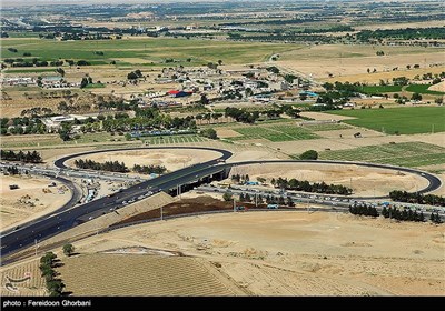 عکس های هوایی از بزرگراه امام علی (ع)
