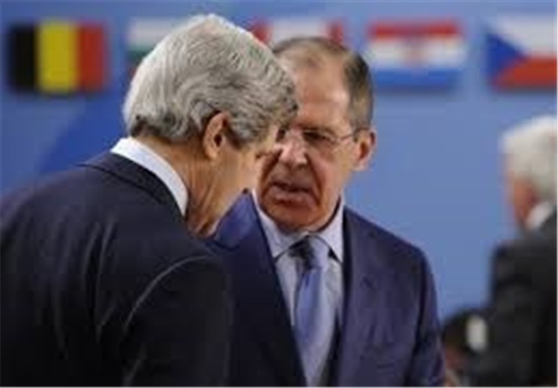لافروف یبلغ کیرى رفض روسیا مزاعم امریکا ازاء سوریا