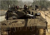 یورش خودروهای نظامی اسرائیل به جنوب نوار غزه