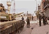 حمله ارتش سوریه به مواضع تروریست‌ها در دیرالزور