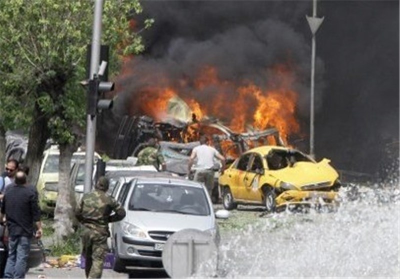 کشته شدن 100 تروریست سوری بر اثر انفجار یک خودروی حامل مواد منفجره