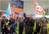 از سرگیری اعتصاب کارکنان حمل و نقل ریلی فرانسه