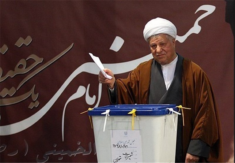 هاشمی رفسنجانی: امیدوارم نتیجه انتخابات یک انسجام ملی باشد