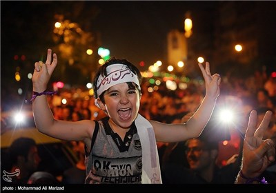 جشن پایان انتخابات ریاست جمهوری ایران-2