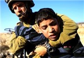 زخمی شدن یک کودک فلسطینی بر اثر تیراندازی یک نظامی اسرائیلی