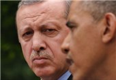 گفتگوی تلفنی اردوغان و اوباما درباره مقابله با اقدامات پوتین در سوریه