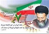 مراسم بزرگداشت شهدای هفتم تیر در کرمانشاه برگزار می‌شود
