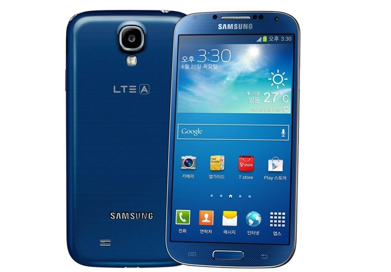 گالکسی S4 با پشتیبانی از LTE در دو رنگ سرخ و آبی تیره معرفی شد