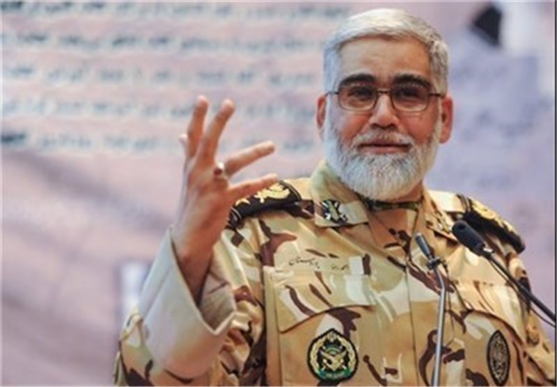 قائد سلاح البر بالجیش: قواتنا المسلحة سترد الصاع صاعین اذا أراد العدو الاعتداء علی ایران الاسلامیة