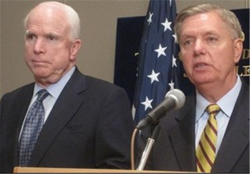 جان مک کین و لیندسی گراهام نیز به قاهره می‌روند