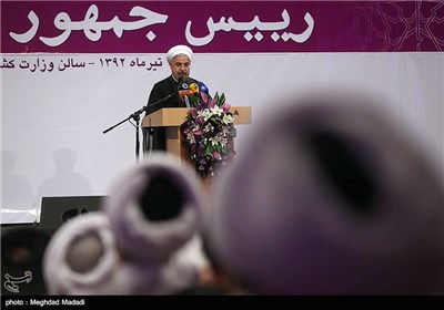 سخنرانی حجت الاسلام روحانی رئیس جمهور منتخب در دیدار با علما و روحانیون
