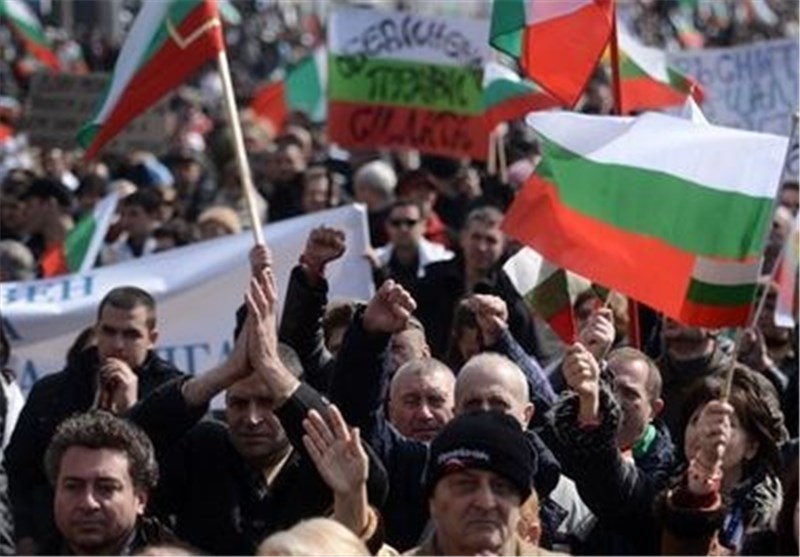 معترضین بلغارستانی خواهان انحلال پارلمان شدند