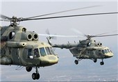 حمله بالگردهای روسی به تروریست‌ها در منطقه القلمون
