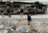 یزد| تازه ترین جزئیات از واژگونی اتوبوس کرمان- تهران در مهریز