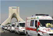 ارائه خدمات درمانی 75 آمبولانس و 200 تکنسین اورژانس در مصلای تهران