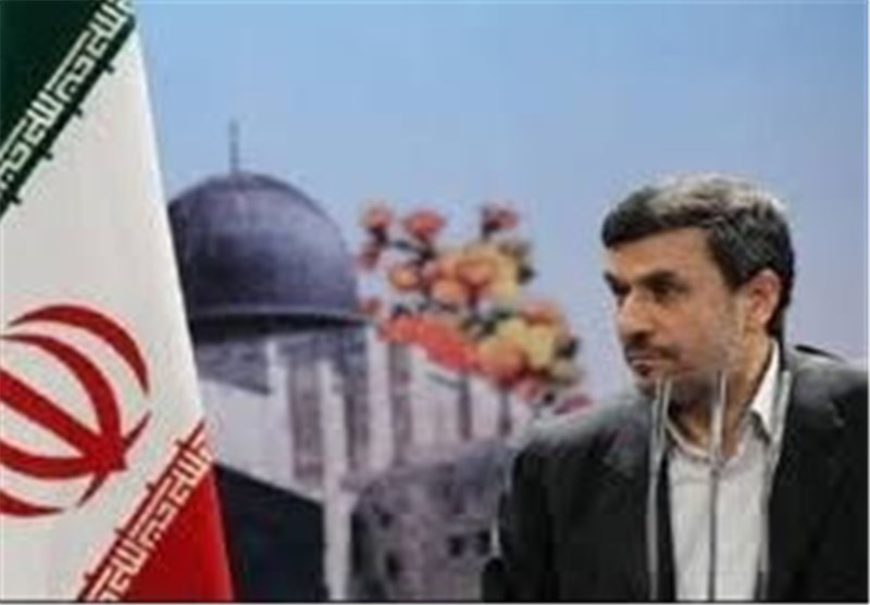 أحمدی نجاد : یوم القدس یوم صون الکرامة الانسانیة