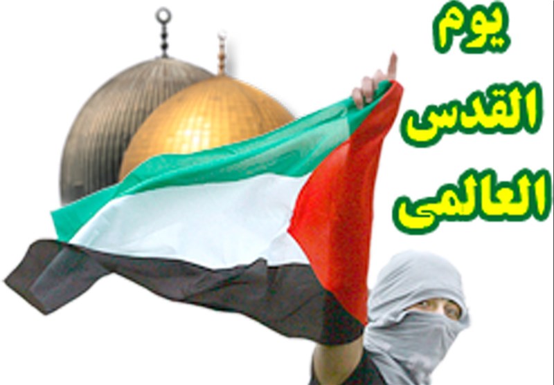 مردم دهاقان نوید آزادی قدس شریف را به فلسطینی‌ها دادند