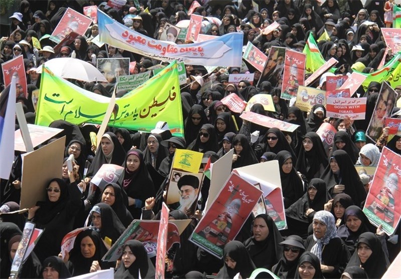 Protesters in Tehran Call for Liberation of Holy Quds