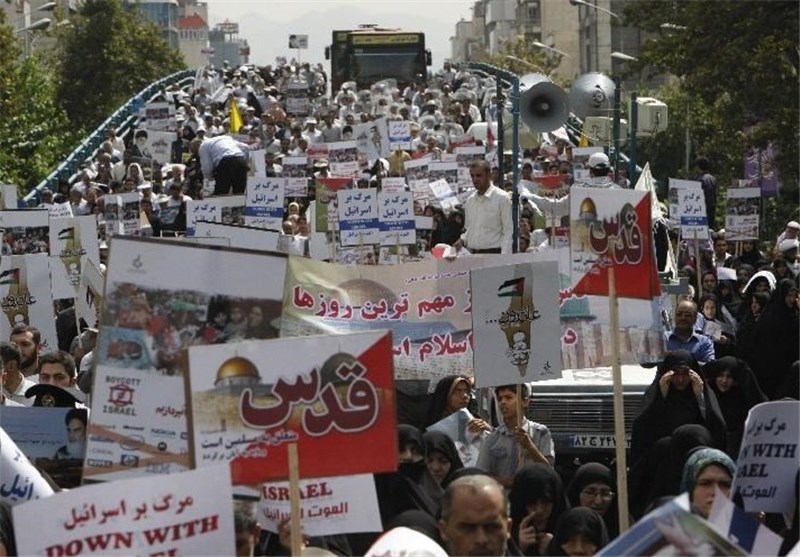 Massive Rallies Held in Tehran on Int&apos;l Quds Day