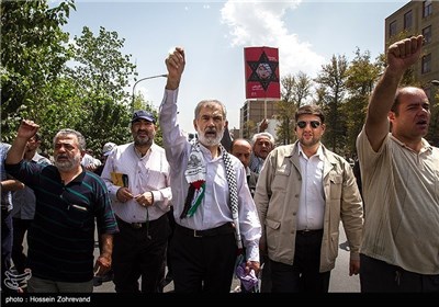 Senior Iranian Officials Attend Rallies on Int’l Quds Day