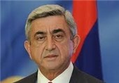 تقدیر رئیس جمهوری ارمنستان از سوریه به سبب حمایت از ارامنه