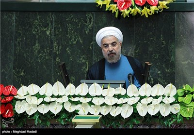 سخنرانی حجت الاسلام روحانی رئیس جمهور در مراسم تحلیف رئیس جمهور