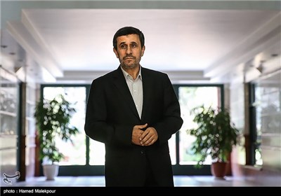 اولین روز کاری محمود احمدی نژاد رئیس جمهور سابق