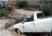 خسارت 91 میلیارد ریالی به شهرستان بافت در اثر سیل