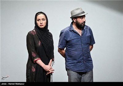 رضا عطاران و هانیه توسلی در مراسم افتتاحیه فیلم دهلیز