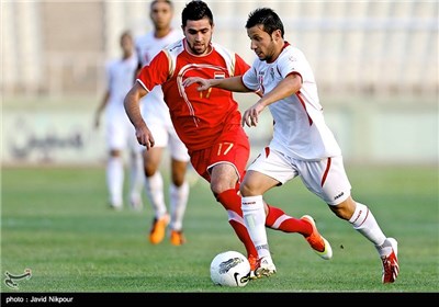 دیدار تیم های ملی فوتبال سوریه و اردن