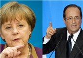Merkel, Hollande Take Ukraine Peace Plan to Putin