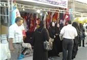 نمایشگاه صنایع دستی و سوغات محلی در دهدشت افتتاح شد