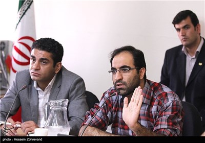 سخنرانی حامد جواد زاده ،‌تهیه کننده ماه ترین ماه در دیدار دست اندرکاران تلویزیون با کمیسیون فرهنگی مجلس