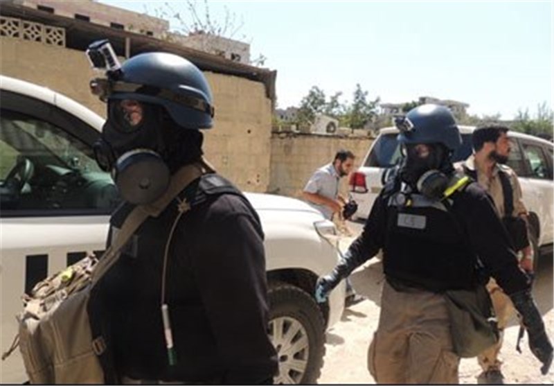 بازرسان تسلیحات شیمیایی وارد فرودگاه بیروت شدند