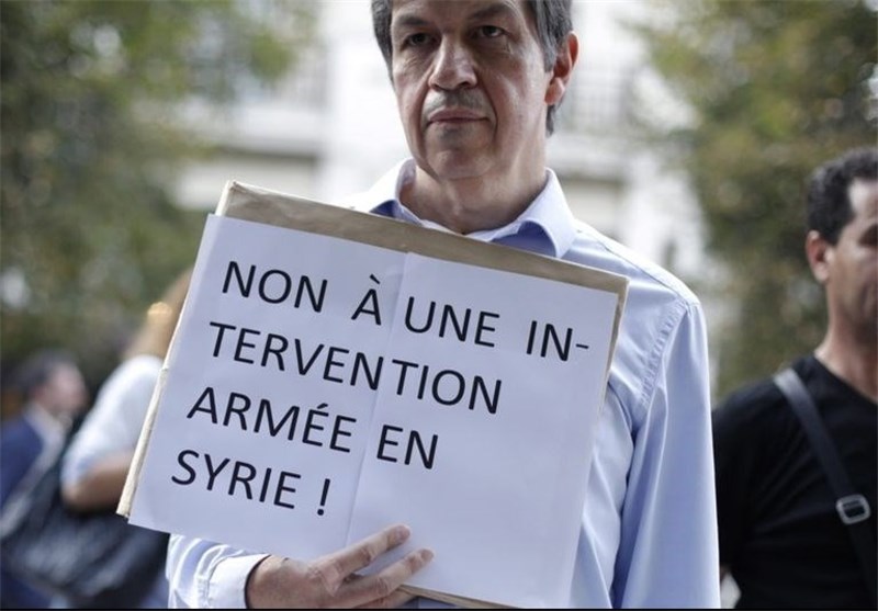 مخالفت 64 درصد فرانسوی‌ها با دخالت نظامی در سوریه