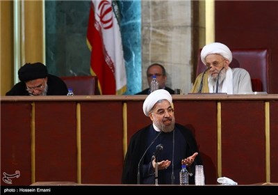 سخنرانی حجت الاسلام حسن روحانی رئیس جمهور در چهاردهمین اجلاس خبرگان رهبری